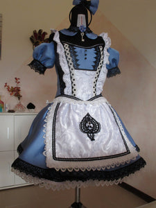 Alice in wonderland cosplay costume