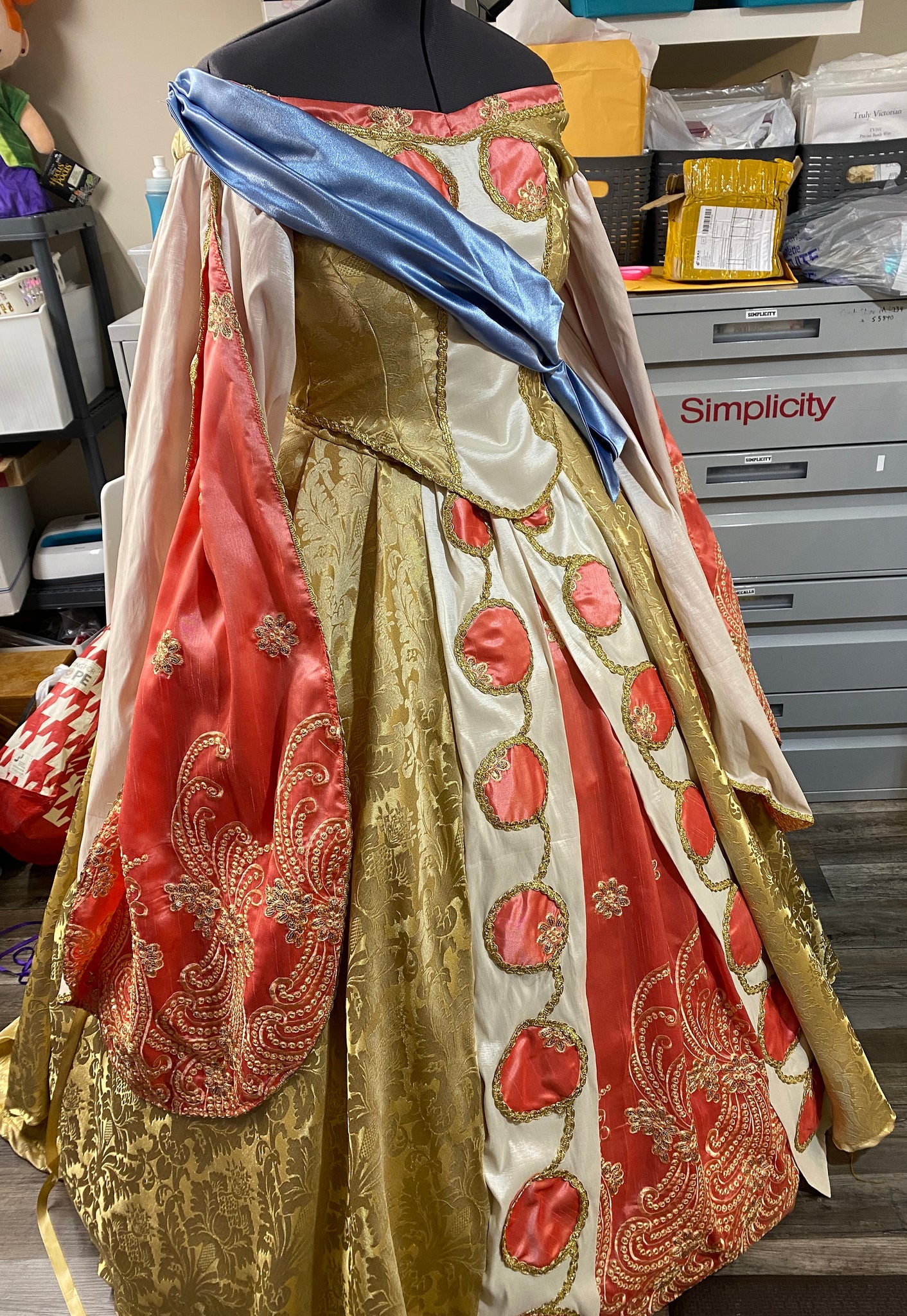 anastasia gold dress Anastasia Princess Ballgown Custom made – MJcostume