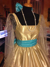 Load image into Gallery viewer, Anastasia movie cartoon yellow dress