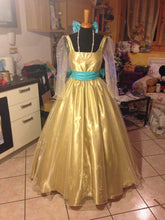 Load image into Gallery viewer, Anastasia movie cartoon yellow dress