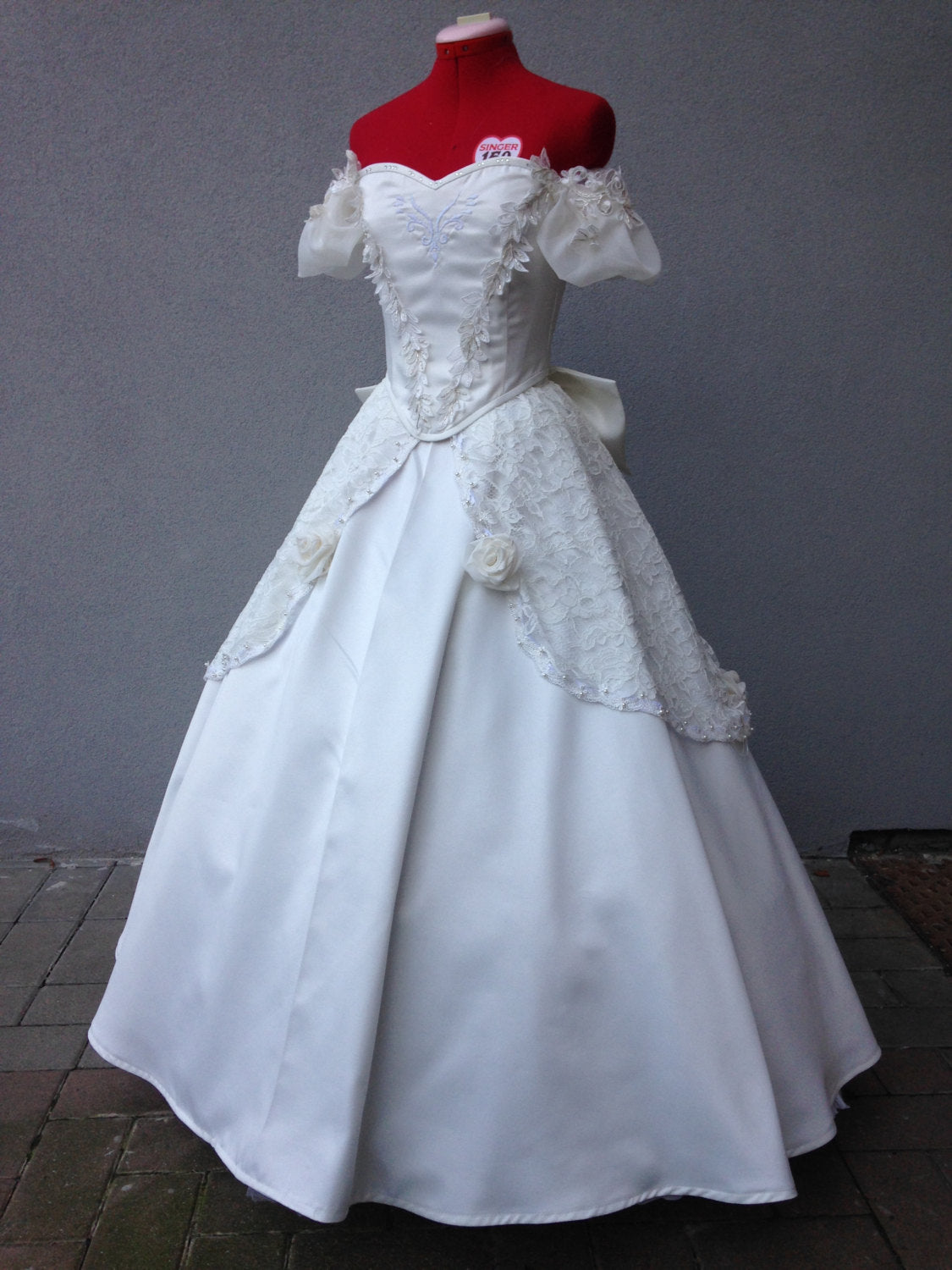 Anna Frozen Once Upon a Time OUAT wedding dress costume MJcostume Anna Frozen Once Upon a Time OUAT wedding dress costume MJcostume