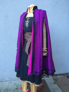 Anna frozen 2 travel costume cosplay