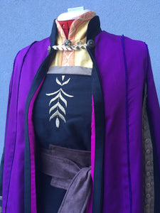 Anna frozen 2 travel costume cosplay