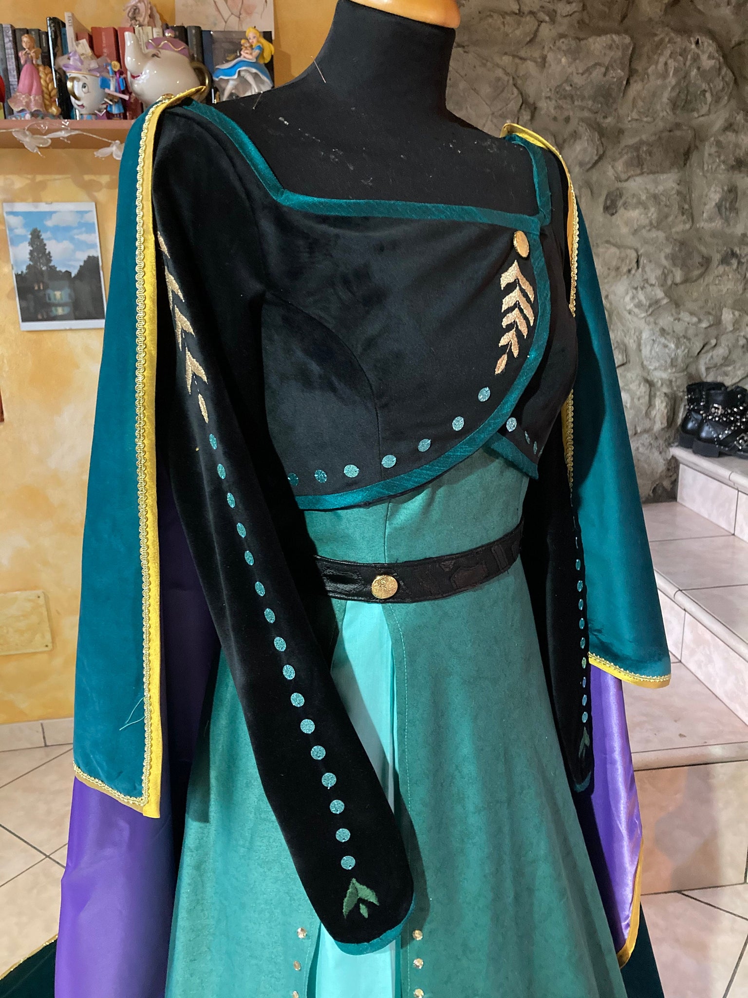 Anna queen arendelle frozen 2 costume cosplay MJcostume Anna queen arendelle frozen 2 costume cosplay MJcostume