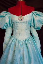 Load image into Gallery viewer, Costume Ariel Dress Cosplay Costume ADULT Custom Size Cosplay DELUXE Little Mermaid AQUA Gown