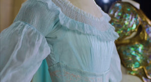 Ariel village Town Halle Bailey dress