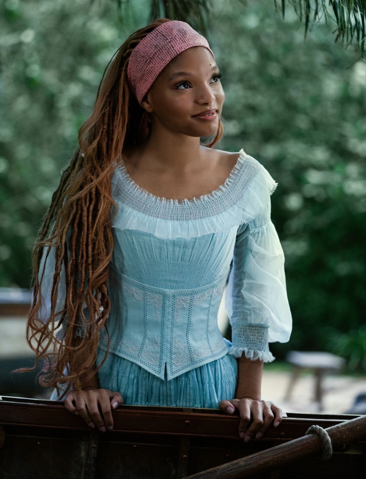 Ariel village Town Halle Bailey dress MJcostume Ariel village Town Halle Bailey dress MJcostume