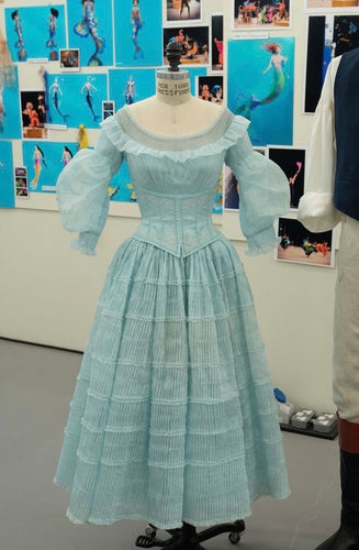 Ariel village Town Halle Bailey dress