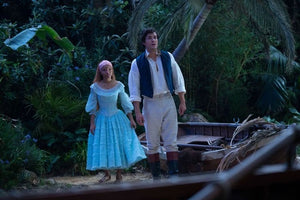 Ariel village Town Halle Bailey dress