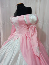 Load image into Gallery viewer, Little mermaid+hoopskirt Ariel pink dress Cosplay costume