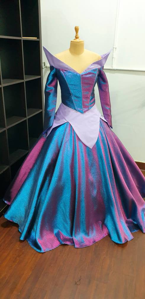 dress color changing Color changing aurora Dress Cosplay costume – MJcostume