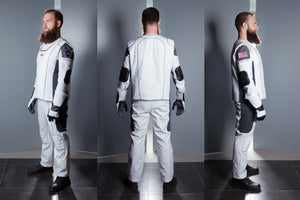 Astronaut inspired cosplay costume Men uniform overalls Space X inspired Halloween costume