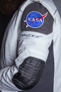 Astronaut inspired cosplay costume Men uniform overalls Space X inspired Halloween costume