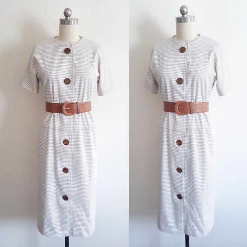 Holly Golightly dress Houndstooth dress Audrey Hepburn dress