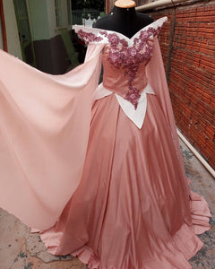Sleeping Beauty petticoat Aurora Dress cosplay costume