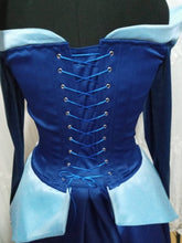 Load image into Gallery viewer, Customade princess Sleeping Beauty Aurora blue dres
