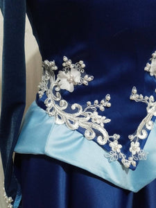 Customade princess Sleeping Beauty Aurora blue dres