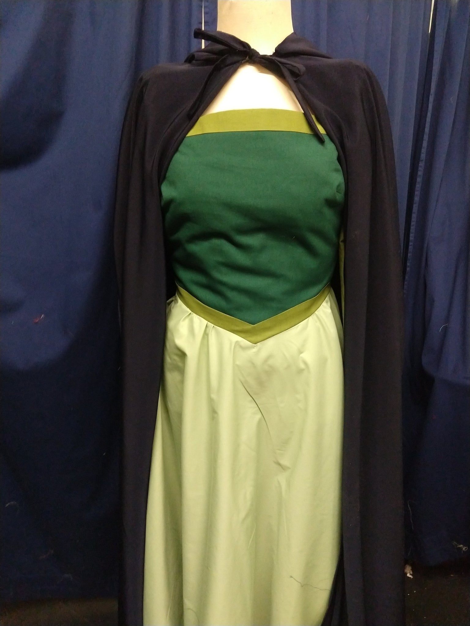 Belle's Green Library Dress MJcostume Belle's Green Library Dress MJcostume