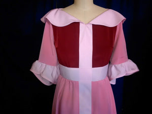 Belle's pink "Christmas" dress