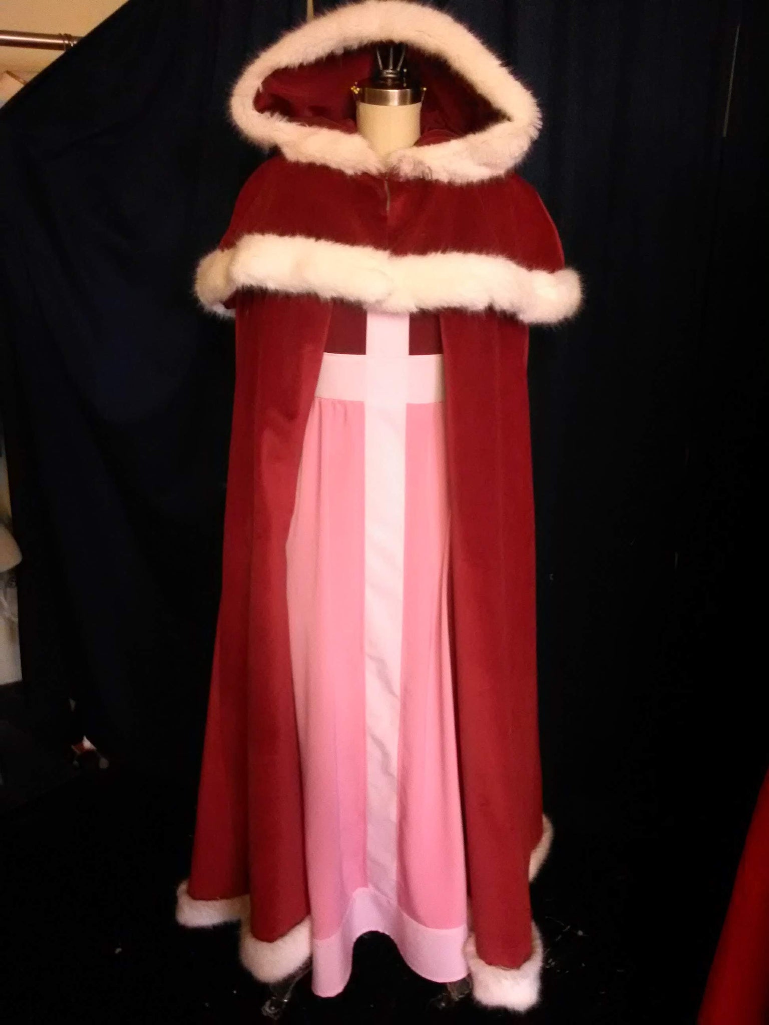 pink xmas dress Belle's pink "Christmas" dress – MJcostume