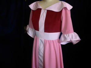 Belle's pink "Christmas" dress
