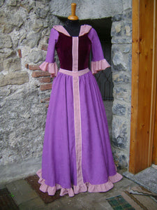 Belle pink dress beauty and the beast