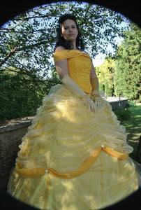 Belle yellow dress from Beauty and the Beast costume