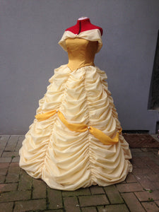 Belle yellow dress from Beauty and the Beast costume