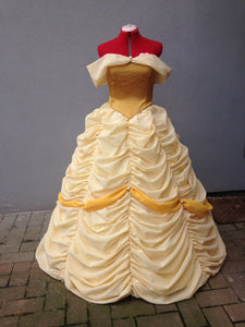 Belle yellow dress from Beauty and the Beast costume MJcostume Belle yellow dress from Beauty and the Beast costume MJcostume