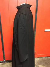 Load image into Gallery viewer, Black priests coat in wool
