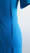 Load image into Gallery viewer, Duchess of Cambridge Cornflower blue tailored dress