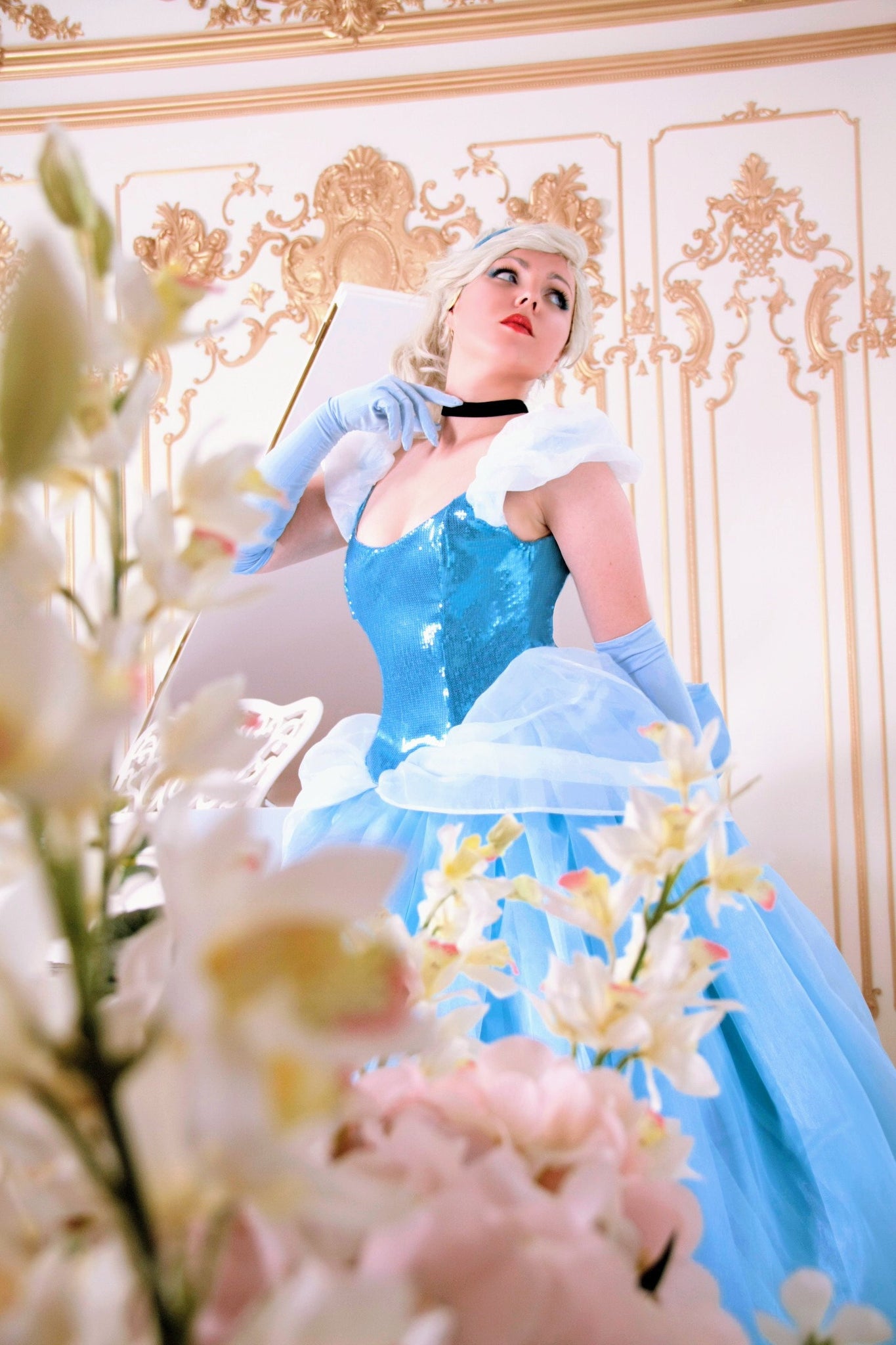 cinderella blue dress costume Cinderella Dress, Disney Princess Inspired, Cinderella Adult Costume, Blue Cinderella Dress,
