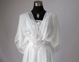 EnglandBoho ivory Ethereal ivory gown Whimsical wedding dress