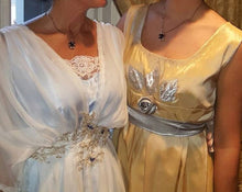 Load image into Gallery viewer, EnglandBoho ivory Ethereal ivory gown Whimsical wedding dress