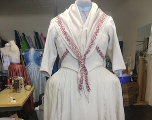 18th century "Bree" Outlander wedding dress