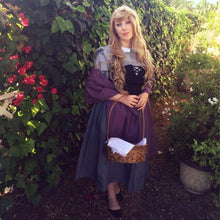 Load image into Gallery viewer, Briar Rose Peasant Dress from Sleeping Beauty READY TO SHIP
