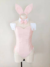 Load image into Gallery viewer, Bunny Suit Corset Halloween Costume Bodysuit Bunnysuit Adult