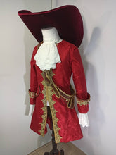 Load image into Gallery viewer, Captain James Hook Adult cosplay costume