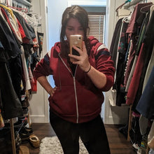 Load image into Gallery viewer, Wanda Vision Scarlet Witch Hoodie Cosplay Costume Zip Up Jacke