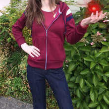 Load image into Gallery viewer, Wanda Vision Scarlet Witch Hoodie Cosplay Costume Zip Up Jacke