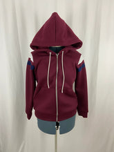 Load image into Gallery viewer, Wanda Vision Scarlet Witch Hoodie Cosplay Costume Zip Up Jacke
