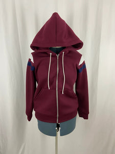 Wanda Vision Scarlet Witch Hoodie Cosplay Costume Zip Up Jacke