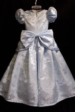 Load image into Gallery viewer, FLORAL Satin Brocade CHILD  Dress Cosplay Costume Size Cinderella GOWN Costume