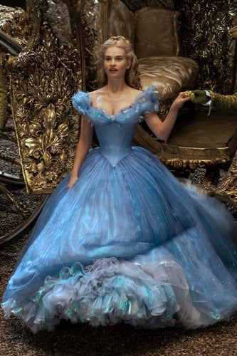Cinderella prom action Ball dress