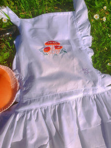 Cottagecore Apron 100% cotton cosplay costume