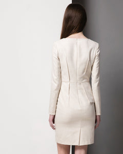 Kate Middleton tailored Workdress Peplum dress Civil wedding short dress Tweed Dress