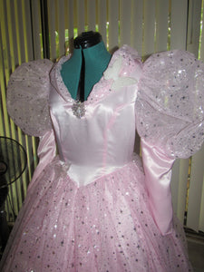 Classic Glinda Good Witch Wizard of Oz Costume Gown for Teens/Adults