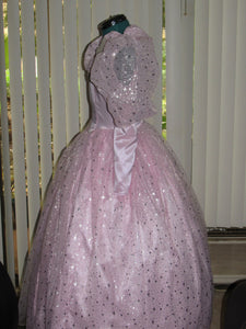 Classic Glinda Good Witch Wizard of Oz Costume Gown for Teens/Adults