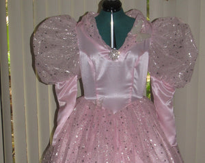Classic Glinda Good Witch Wizard of Oz Costume Gown for Teens/Adults