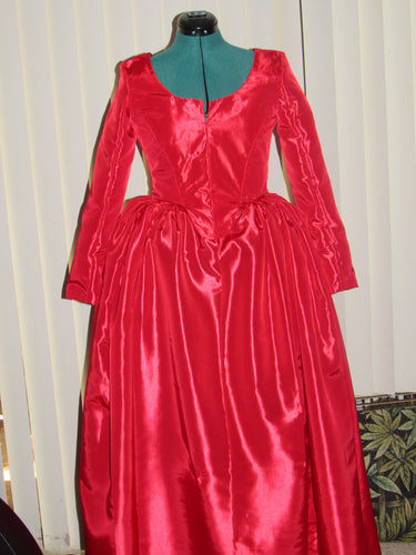 Historical Colonial Gown Cosplay Costume Dress for Teens/Women